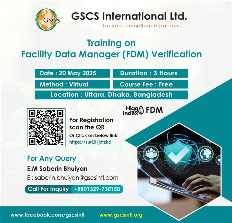 Training on Facility Data manager (FDM) Verification- GSCS ...