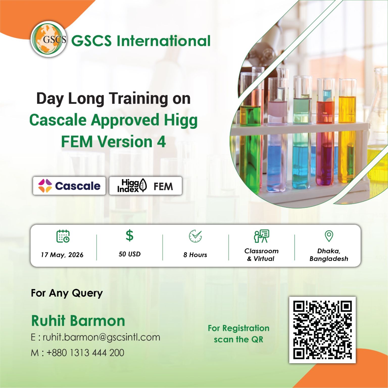 Day Long Training on Cascale Approved Higg FEM Version 4