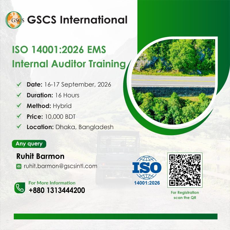 ISO 14001:2026 EMS Internal Auditor Training