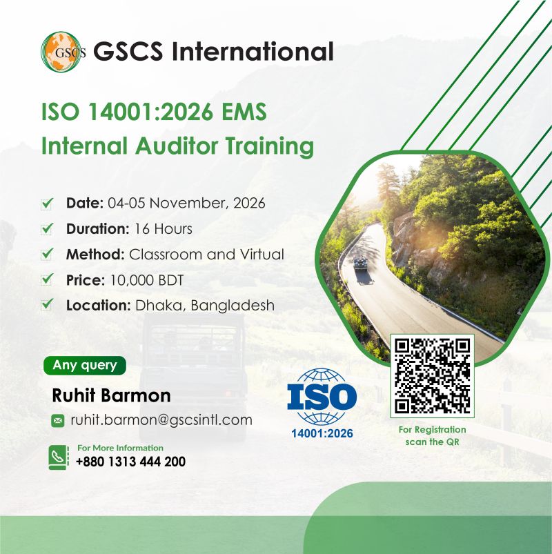 ISO 14001:2026 EMS Internal Auditor Training