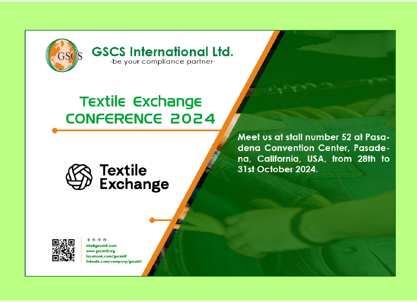 Textile Exchange Conference 2024